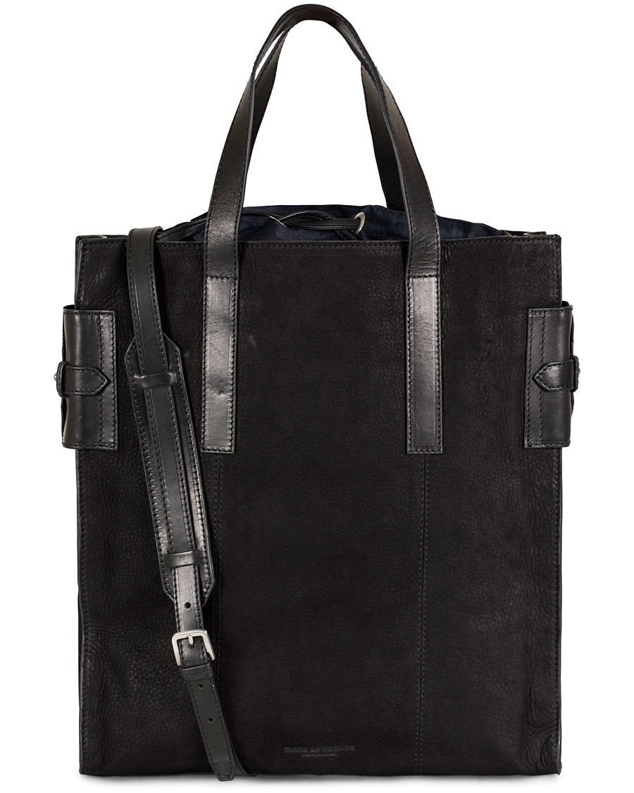  Klotz Nubuck Tote Bag Black