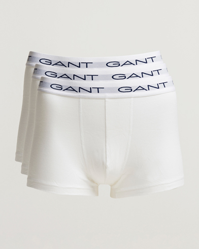 Herr | GANT | GANT | 3-Pack Trunk Boxer White