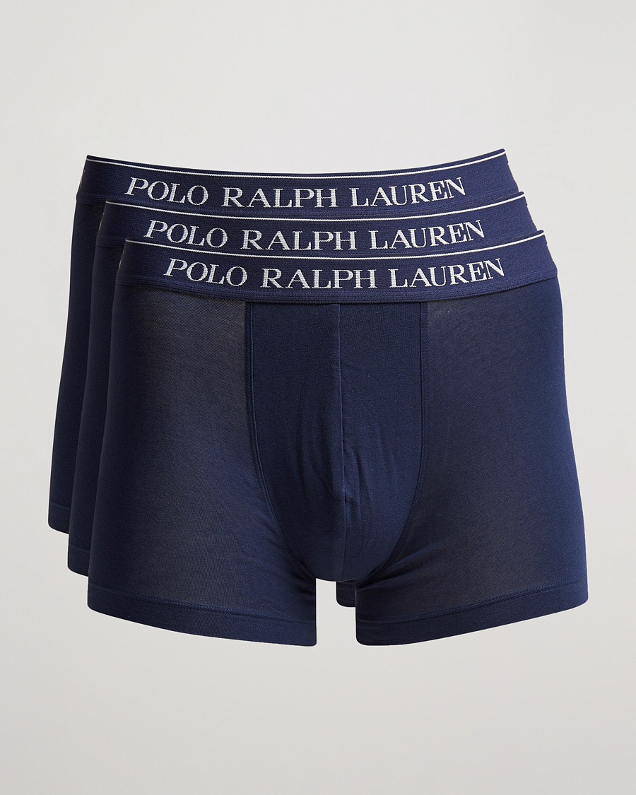Polo Ralph Lauren 3-Pack Trunk Navy – Blå