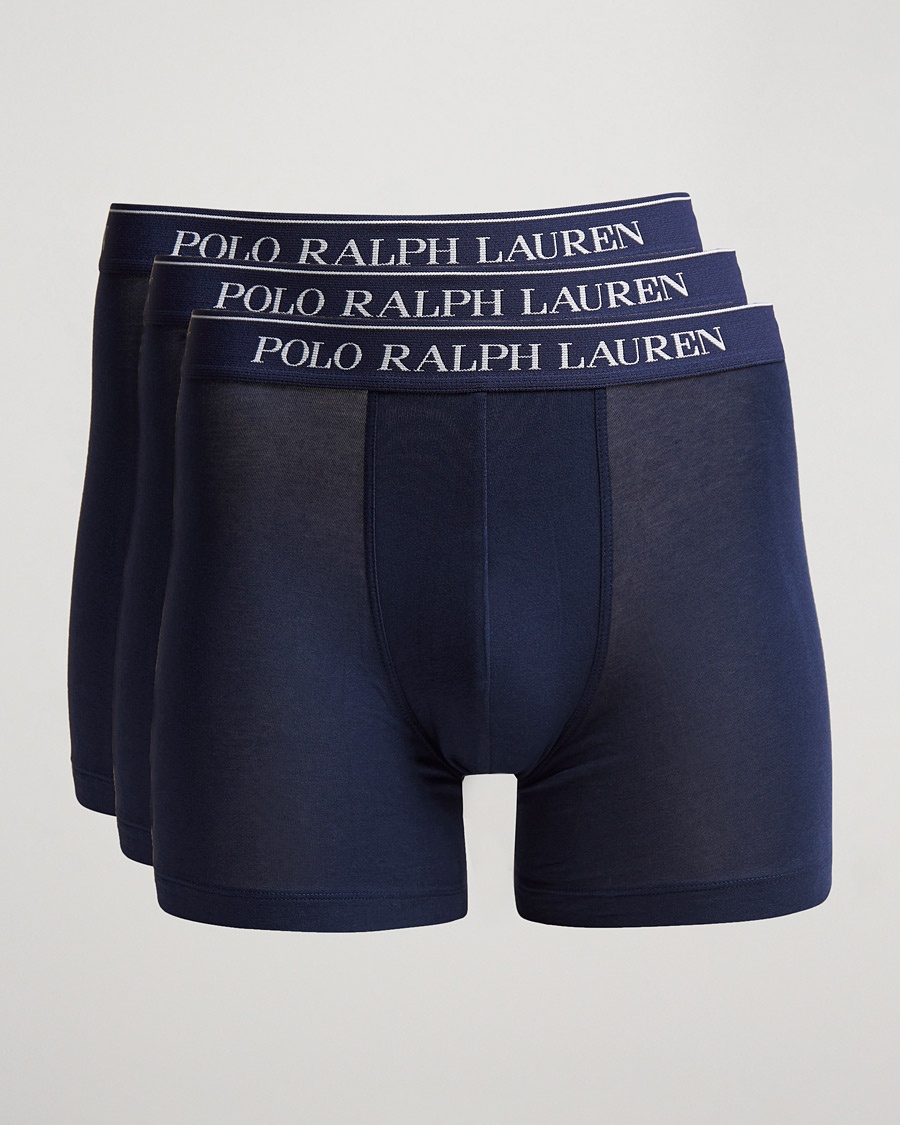 Herr | Kalsonger | Polo Ralph Lauren | 3-Pack Boxer Brief Navy