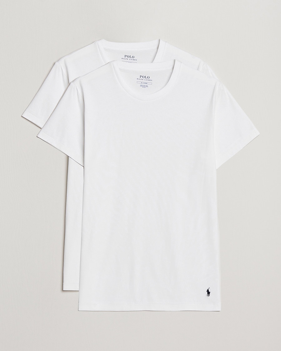 Herr | Multipack | Polo Ralph Lauren | 2-Pack Cotton Stretch T-Shirt White