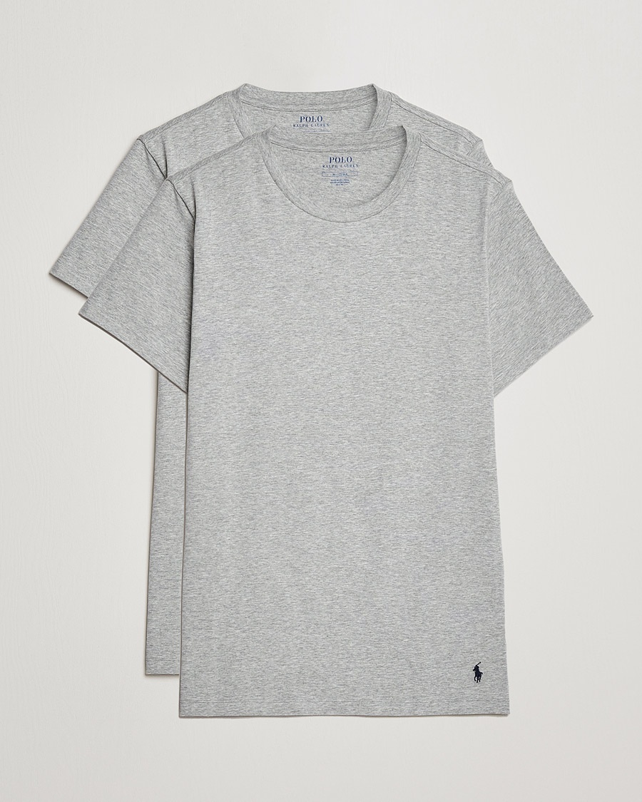 Herr | Multipack | Polo Ralph Lauren | 2-Pack Cotton Stretch T-Shirt Andover Heather