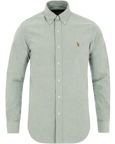  Core Fit Stretch Oxford Shirt Green