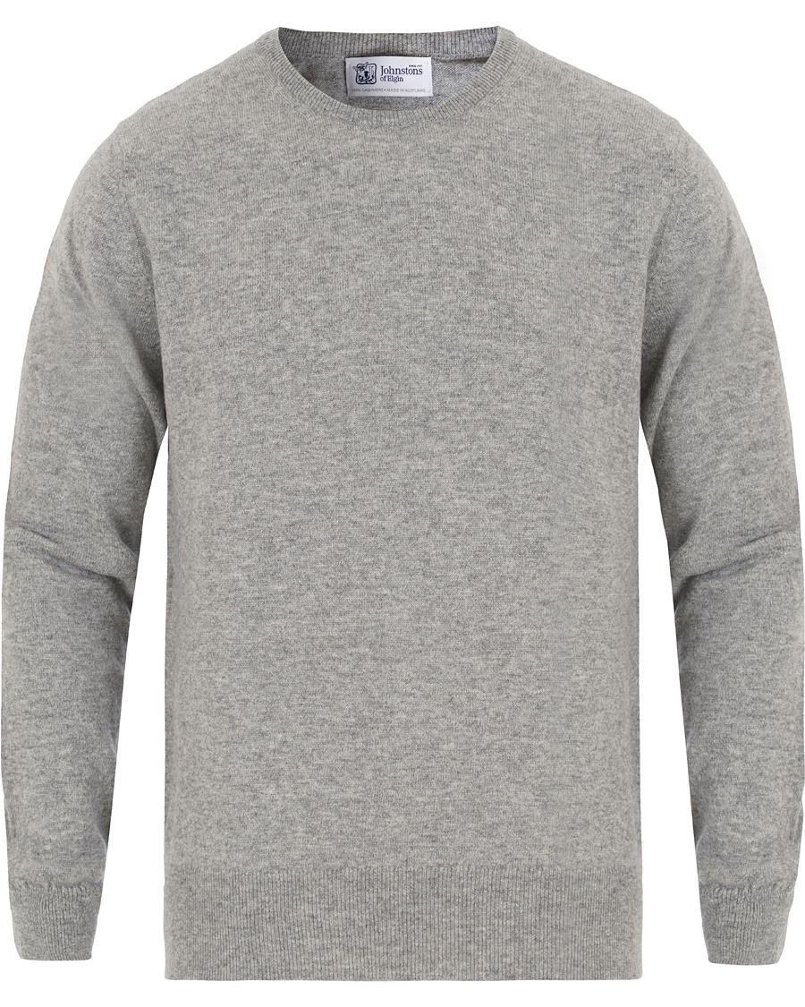  Cashmere Crew Neck Light Grey