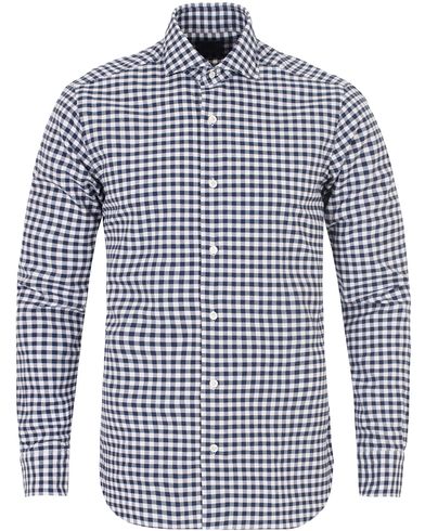  Dandylife Oxford Check Slim Fit Shirt Blue/White