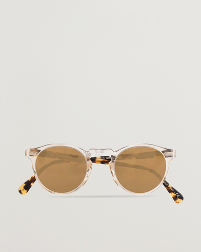 Herr | Summer | Oliver Peoples | Gregory Peck Sunglasses Honey/Gold Mirror