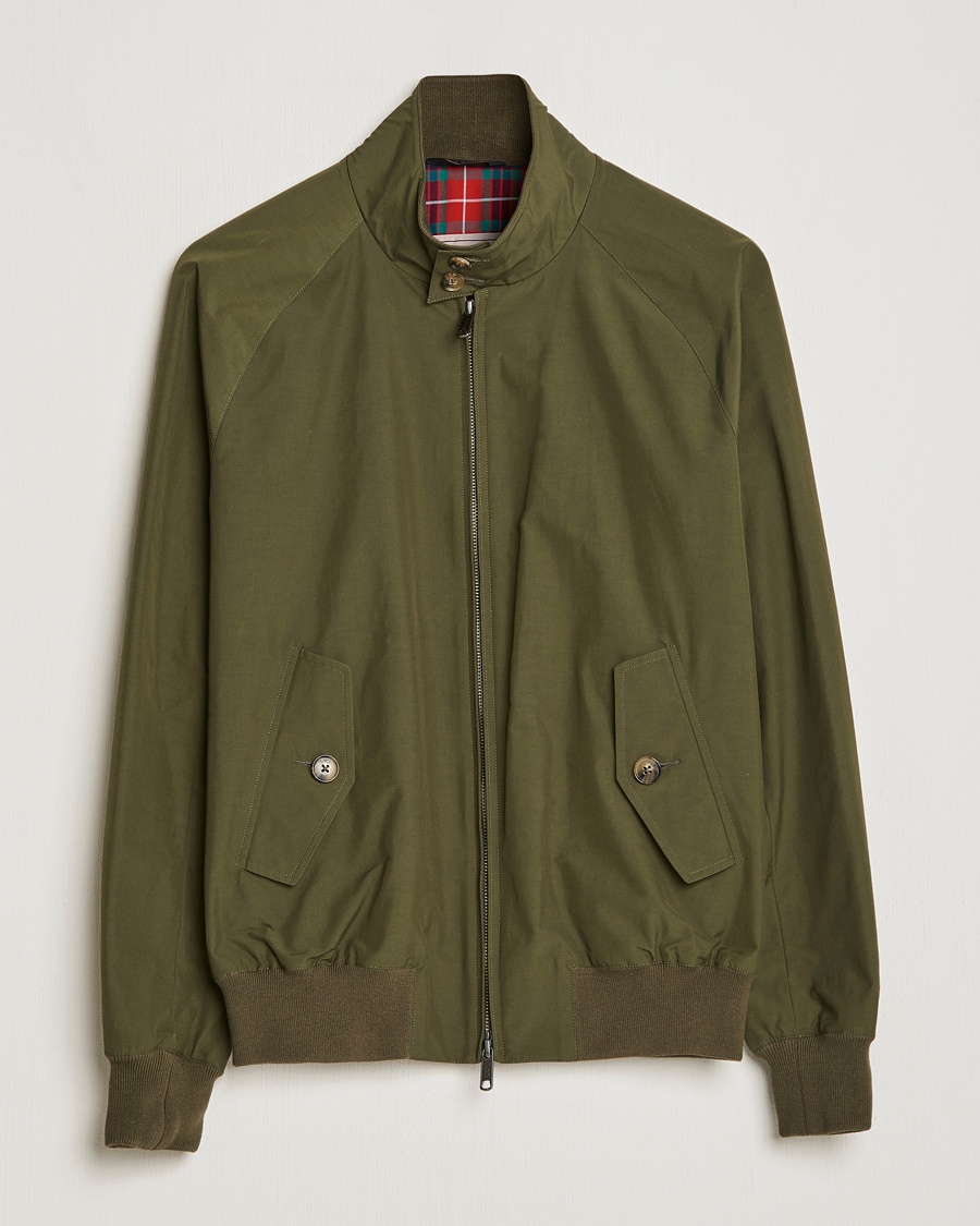 Baracuta G9 Original Harrington Jacket Beech – Grön