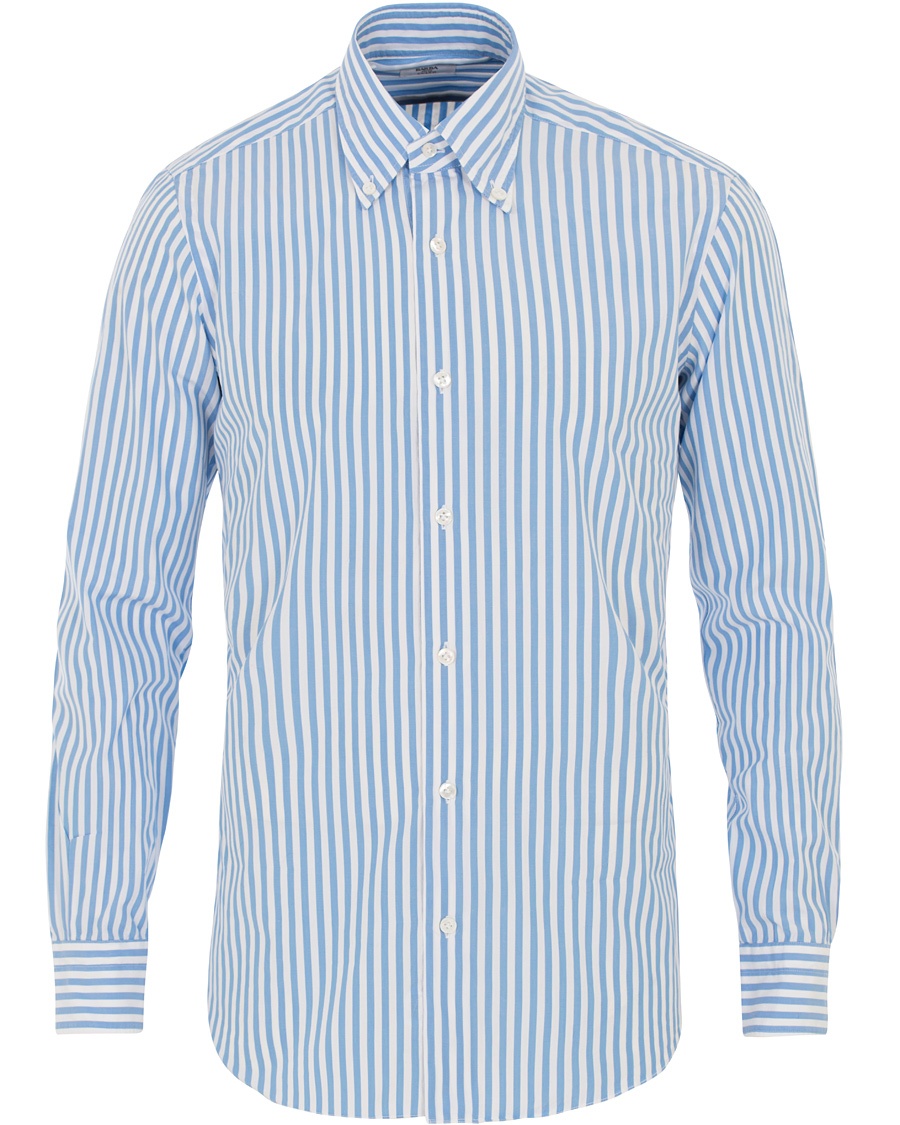  Culto Slim Fit Stripe Shirt White/Blue