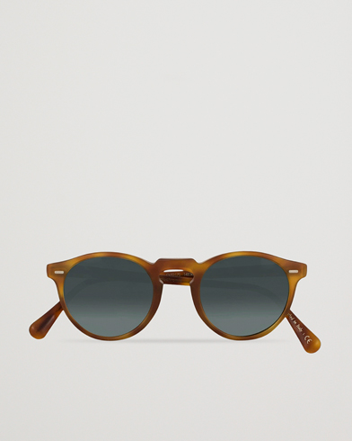 Herr | Runda solglasögon | Oliver Peoples | Gregory Peck Sunglasses Semi Matte/Indigo Photochromic