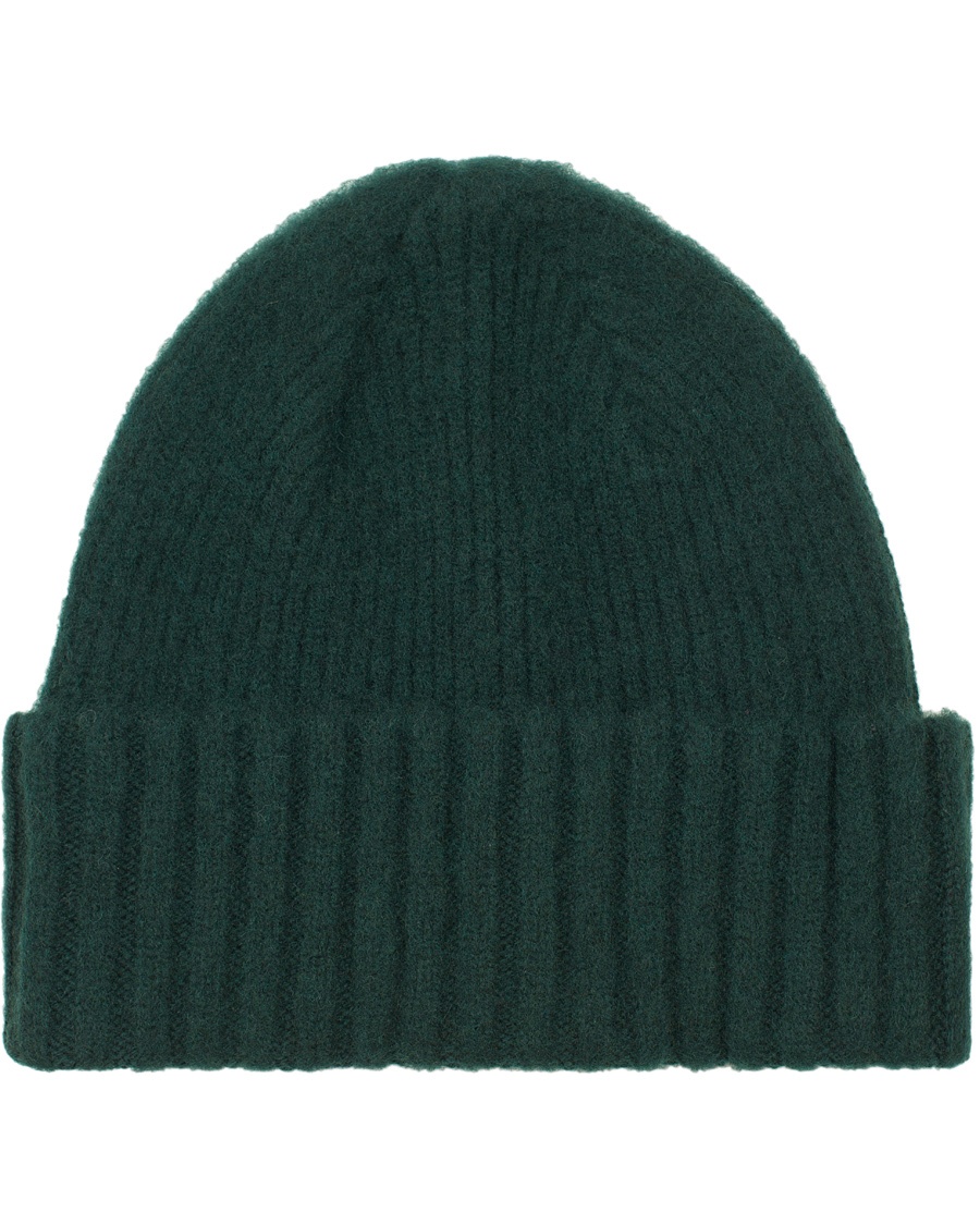  Brushed Lambswool Hat Green