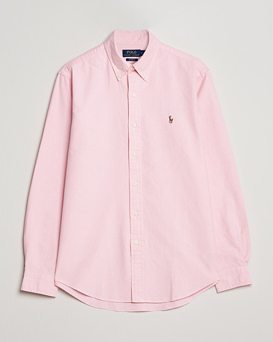 Herr | Preppy Authentic | Polo Ralph Lauren | Custom Fit Oxford Shirt Pink