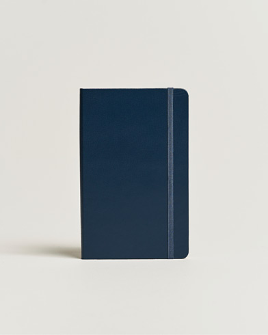 Anteckningsböcker |  Plain Hard Notebook Large Sapphire Blue