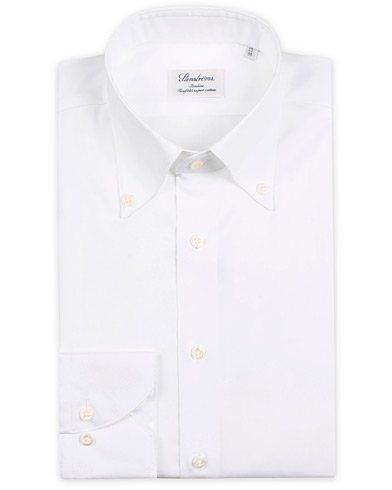 Herr |  | Stenströms | Slimline Button Down Shirt White