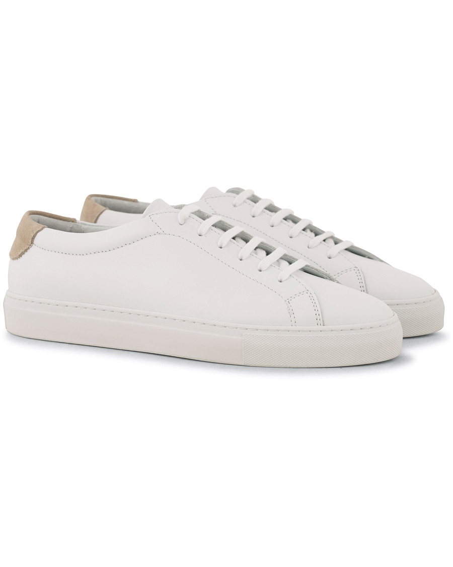 Herr | | A Day's March | Marching Sneakers White Calf