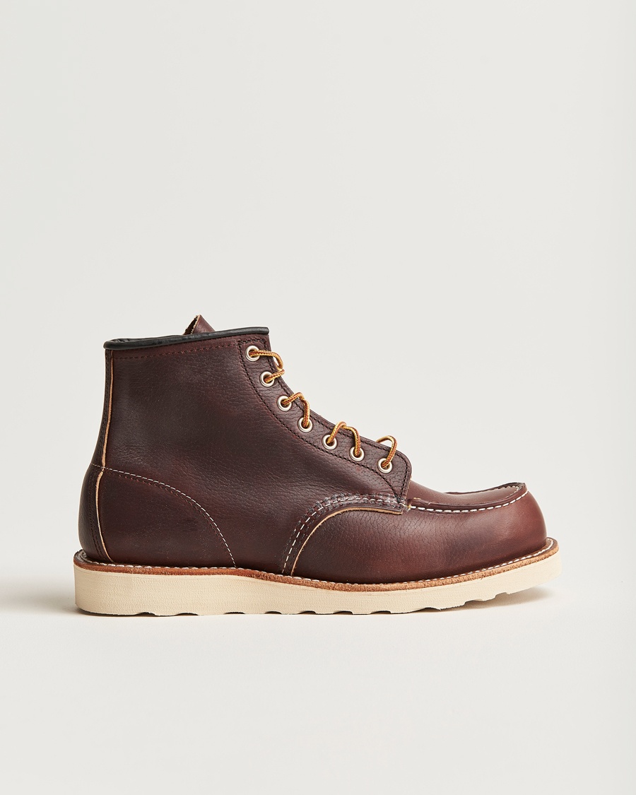 Herr | Snörkängor | Red Wing Shoes | Moc Toe Boot Briar Oil Slick Leather