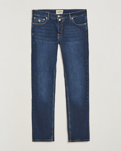 Herr | Blå jeans | Morris | Steve Satin Jeans Dark Wash