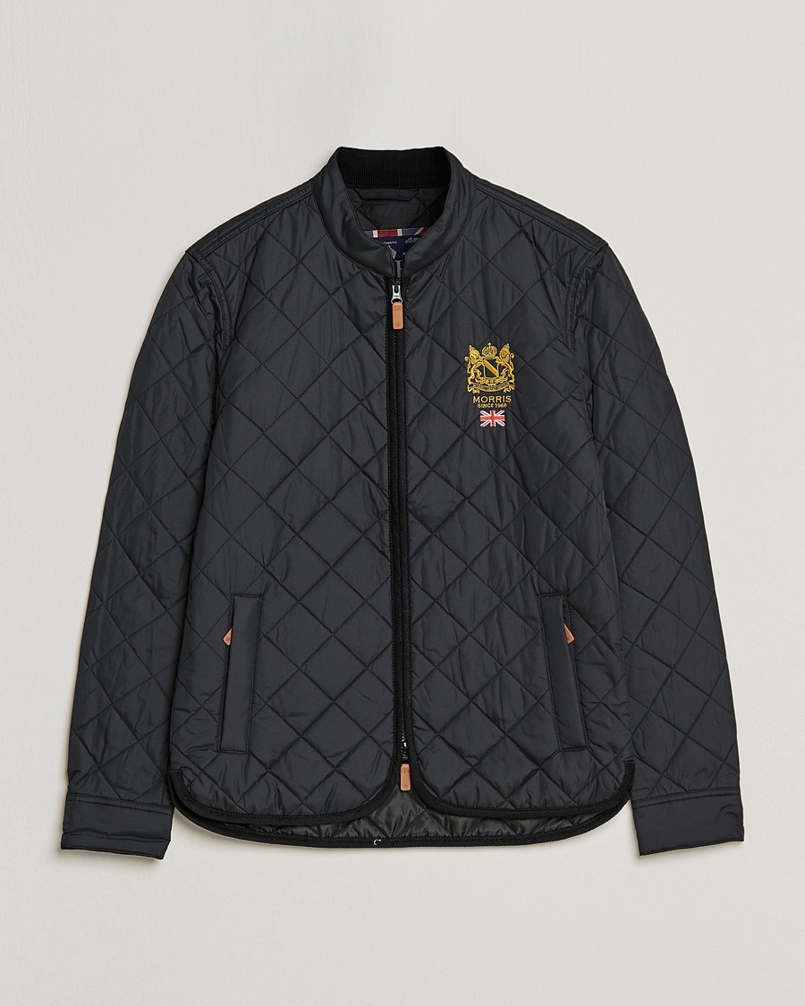 Morris Trenton Quilted Jacket Black – Svart
