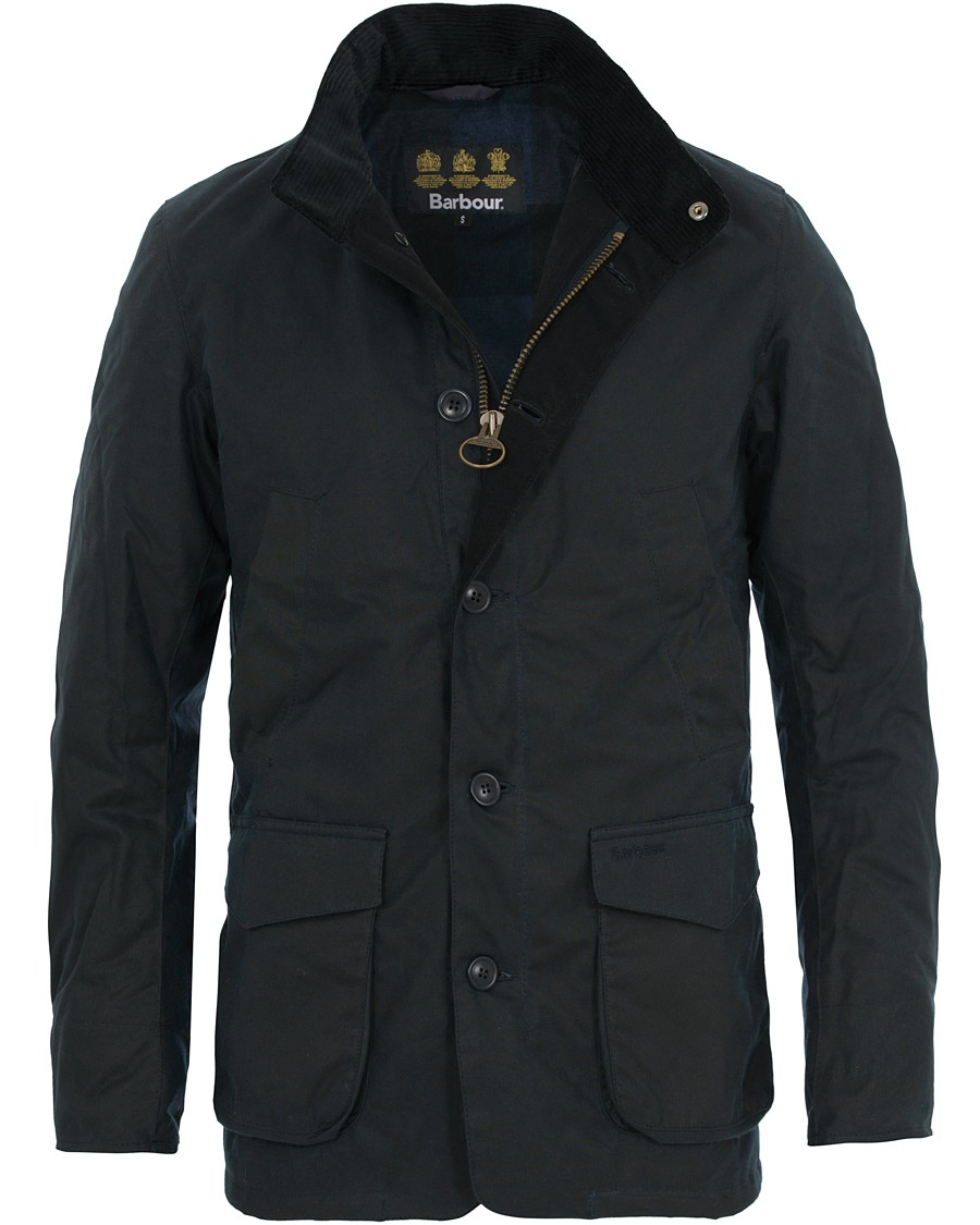  Brollen Waxed Jacket Navy