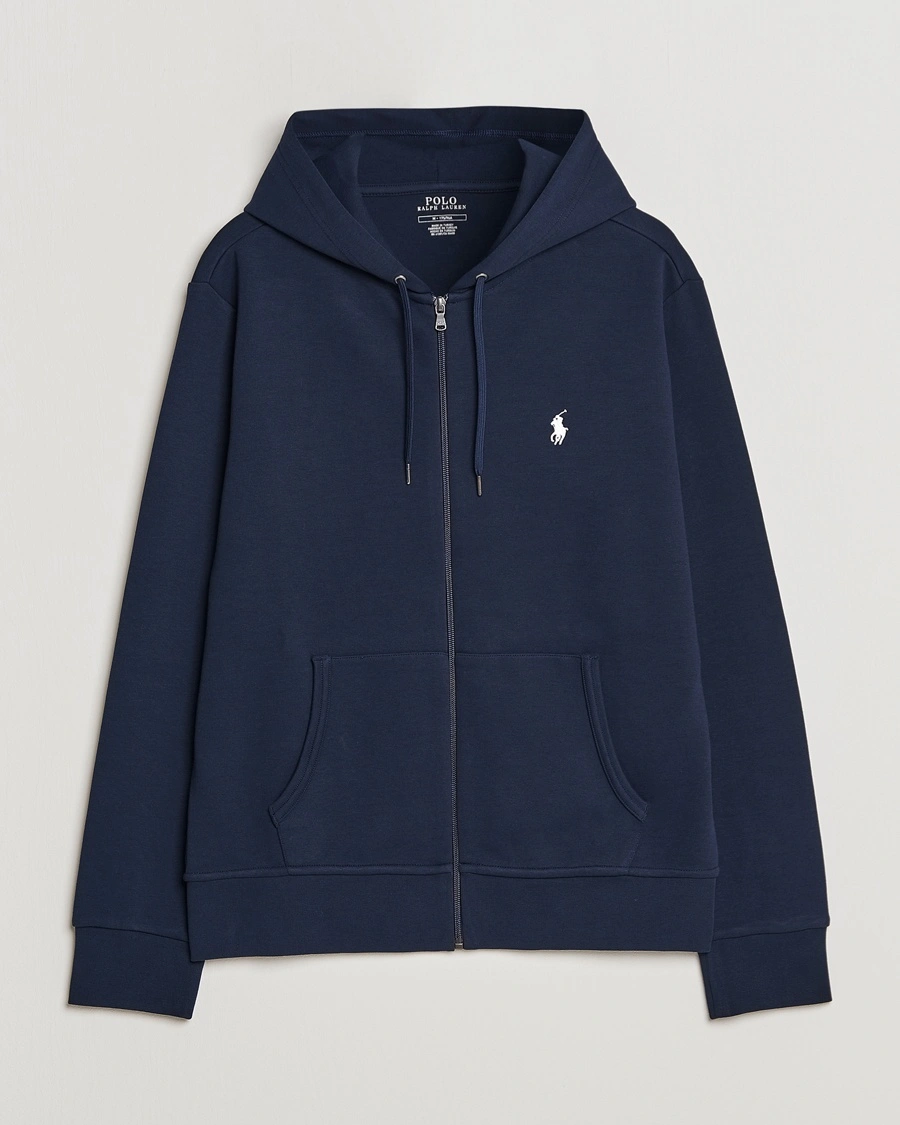 Polo Ralph Lauren Tech Performance Full Zip Navy – Blå