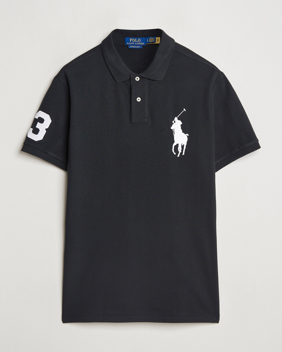 Herr | Pikéer | Polo Ralph Lauren | Custom Fit Big Pony Polo Polo Black