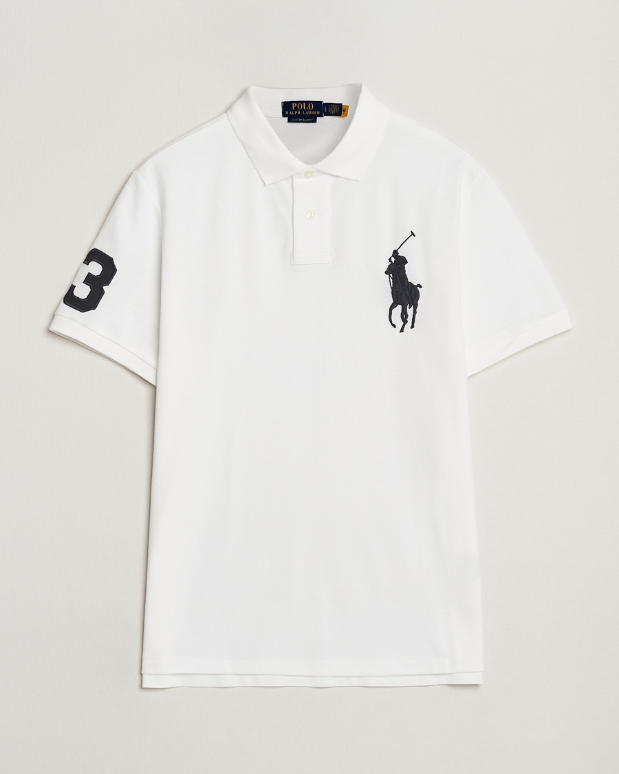 Polo Ralph Lauren Custom Fit Big Pony Polo White – Vit