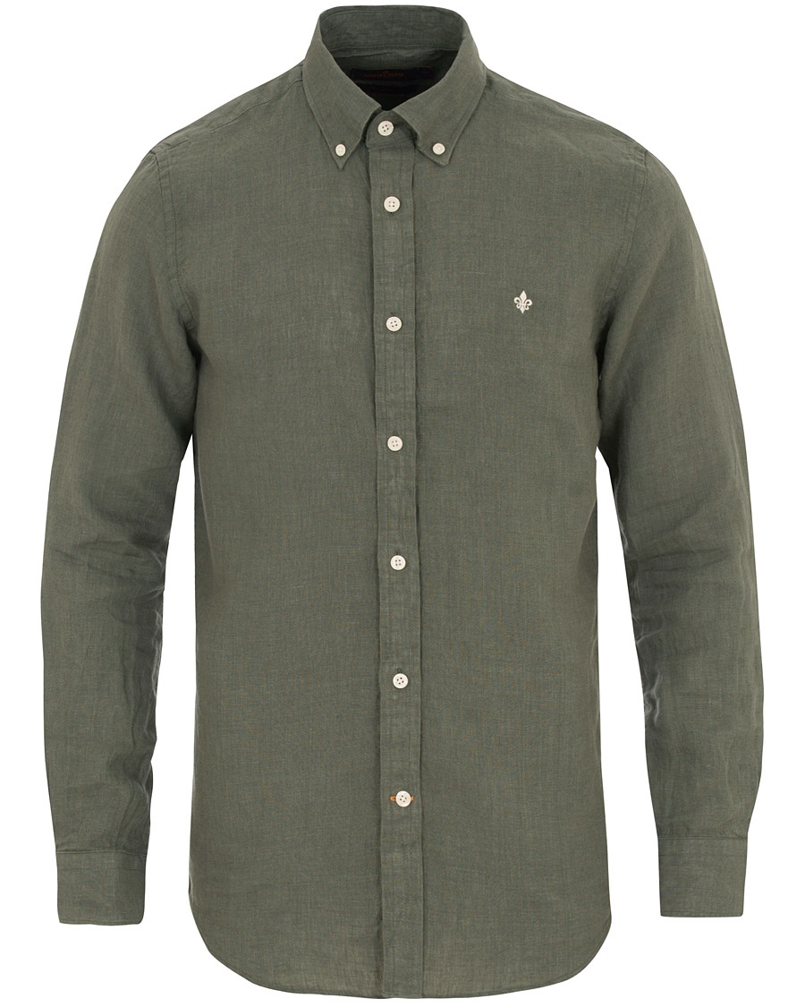  Douglas Linen Shirt Olive