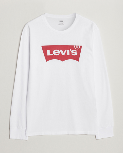 Herr | Levi's | Levi's | Logo Long Sleeve T-Shirt White