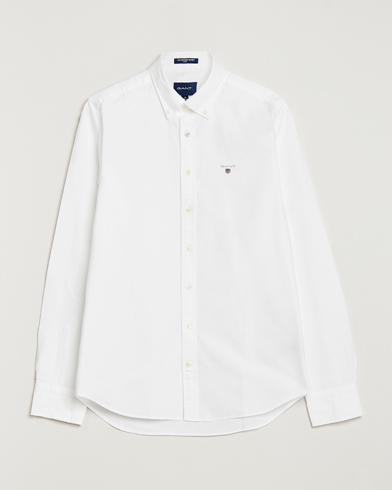 Skjorta |  Slim Fit Oxford Shirt White