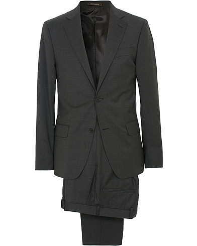  Edmund Wool Stretch Suit Grey