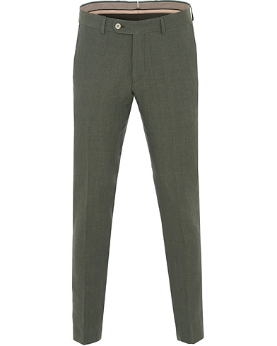  Fred Oxford Linen/Cotton Trousers Green