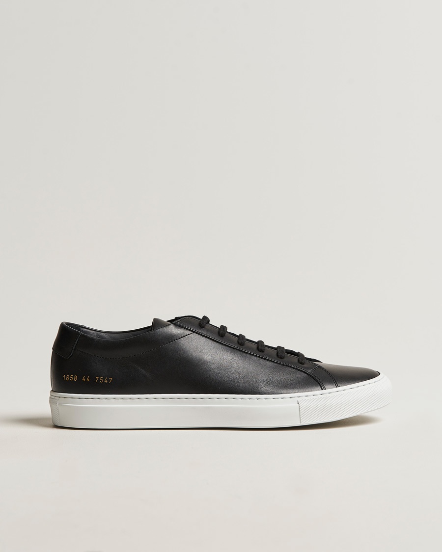 Common Projects Original Achilles Sneaker Black/White – Svart