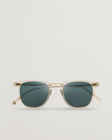 Herr | D-formade solglasögon | Garrett Leight | Brooks 47 Sunglasses Blue Smoke