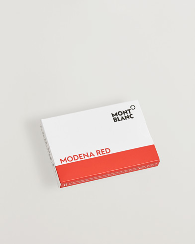 Montblanc Ink Cartridges Modena Red – Röd