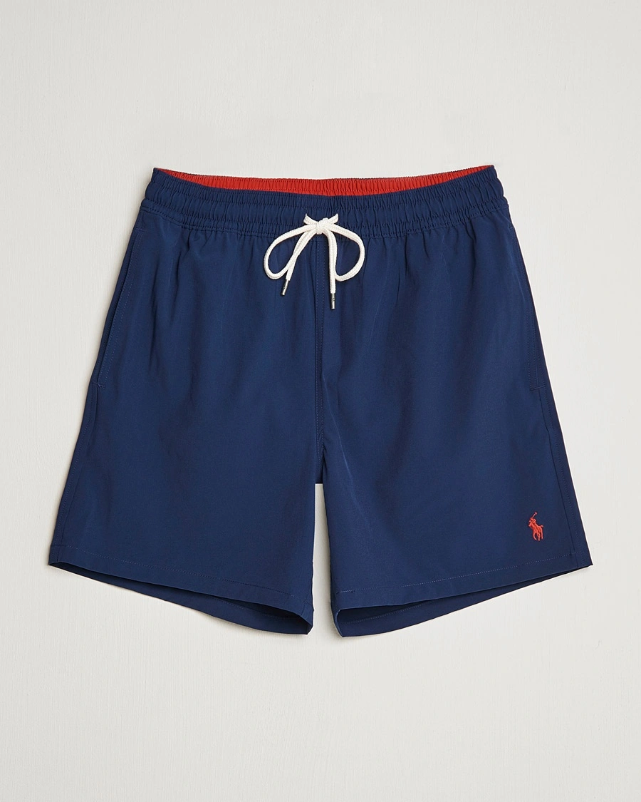 Herr | | Polo Ralph Lauren | Traveler Boxer Swimshorts Newport Navy