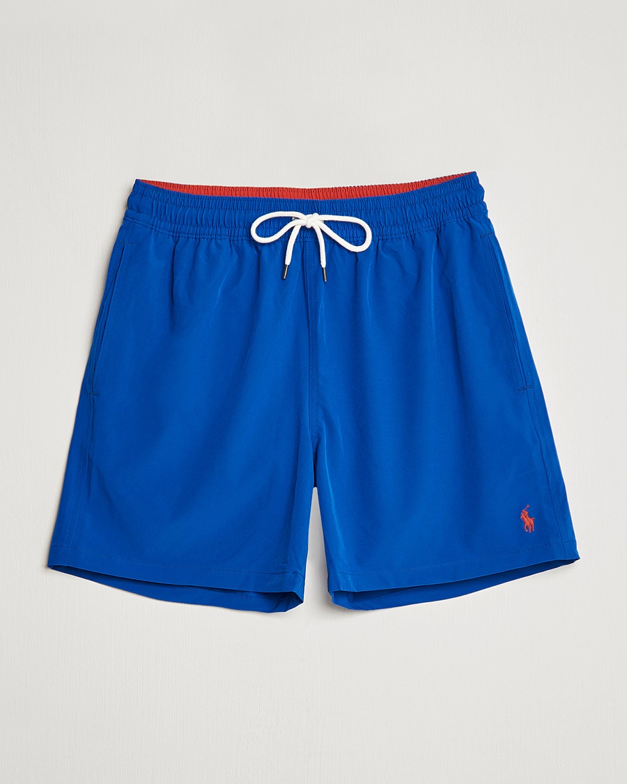 Polo Ralph Lauren Traveler Boxer Swim Shorts Rugby Royal – Blå