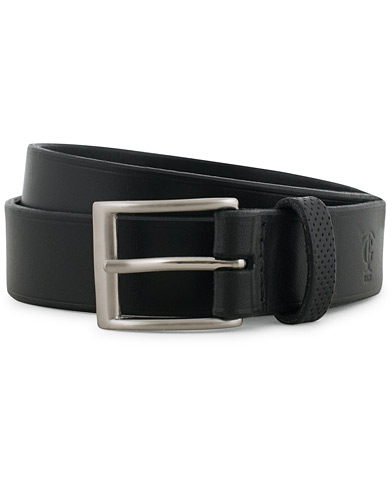 Herr | Slätt Bälte | Tärnsjö Garveri | Leather Belt 3cm Black