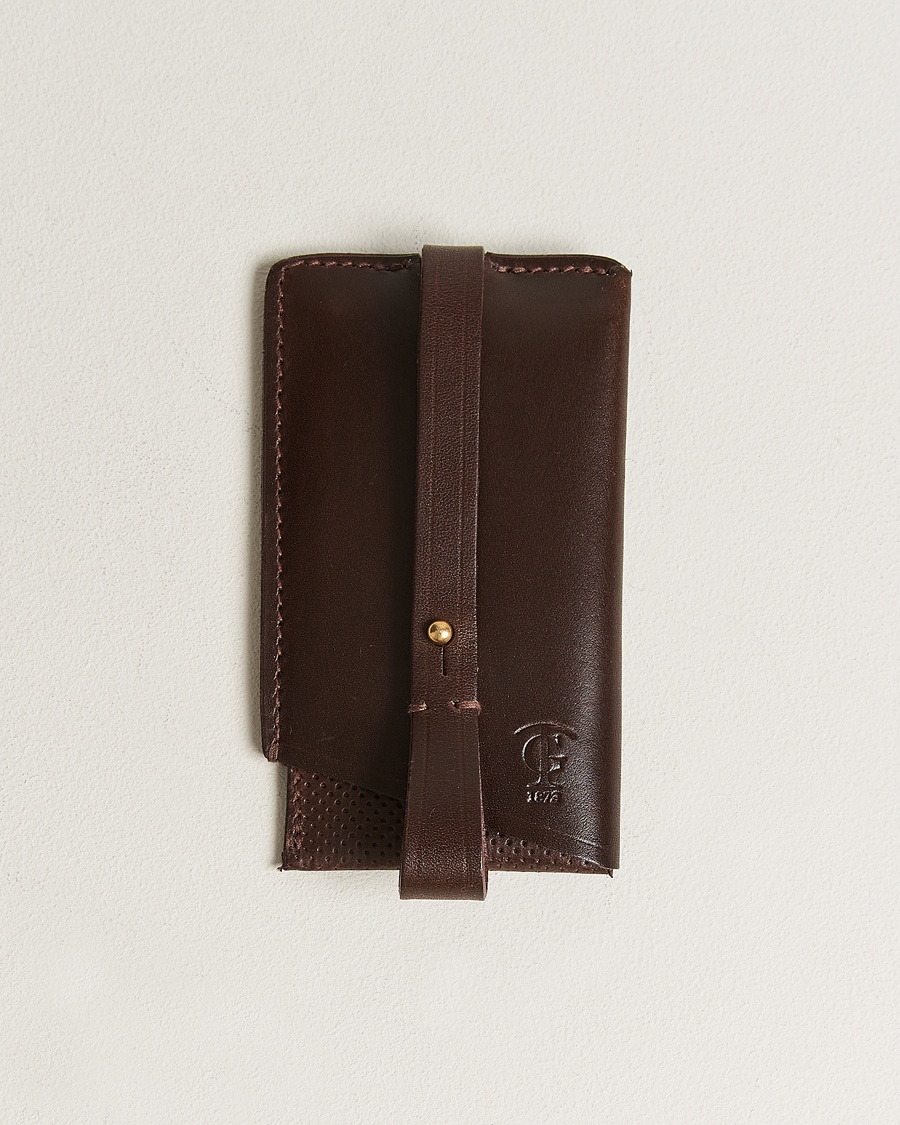 Herr | Nyckelringar | Tärnsjö Garveri | Key Wallet Dark Brown