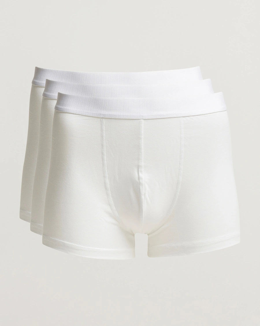 Herr | Kalsonger | Bread & Boxers | 3-Pack Boxer Brief White