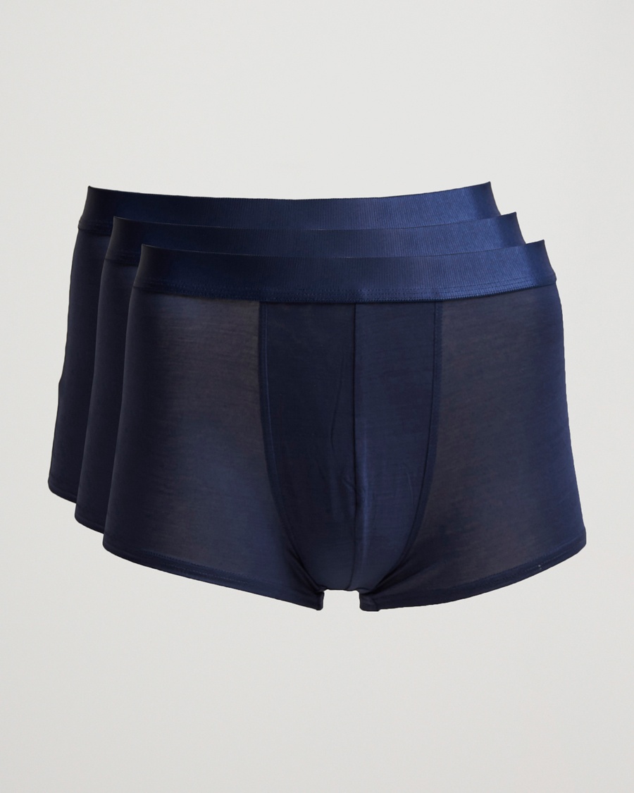 Herr | CDLP | CDLP | 3-Pack Boxer Trunk Navy Blue