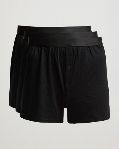 Herr | New Nordics | CDLP | 3-Pack Boxer Shorts Black