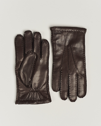 Herr | Handskar | Hestra | George Lambskin Hairsheep Glove Espresso