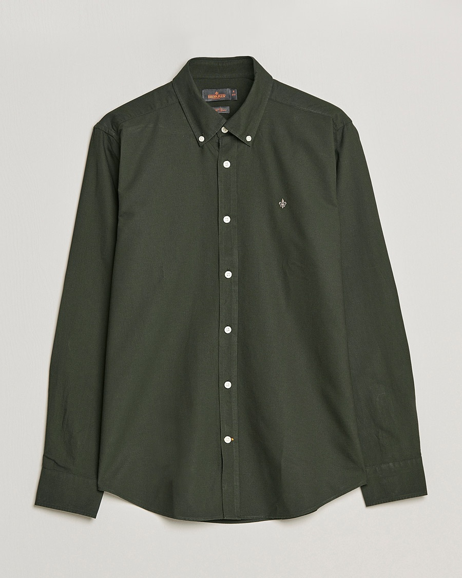 Morris Douglas Oxford Shirt Olive – Grön