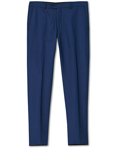 Kostymbyxor |  Denz Wool Trousers Blue