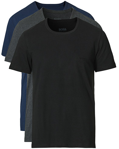 Julklappstips |  3-Pack T-shirts Navy/Grey/Black