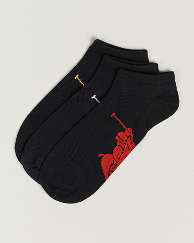 Herr | Strumpor | Polo Ralph Lauren | 3-Pack Sneaker Sock Black