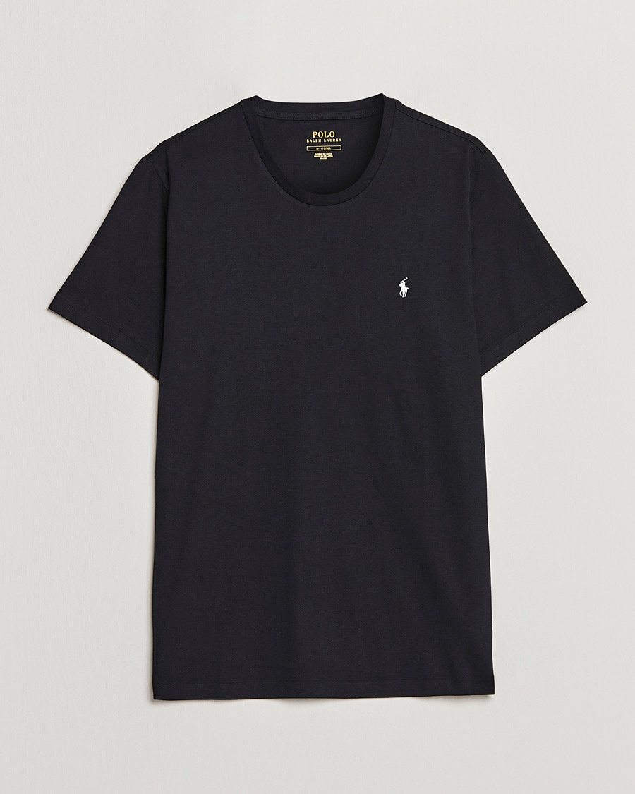 Herr | Kortärmade t-shirts | Polo Ralph Lauren | Liquid Cotton Crew Neck T-Shirt Black