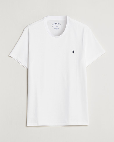 Herr | Kortärmade t-shirts | Polo Ralph Lauren | Liquid Cotton Crew Neck Tee White