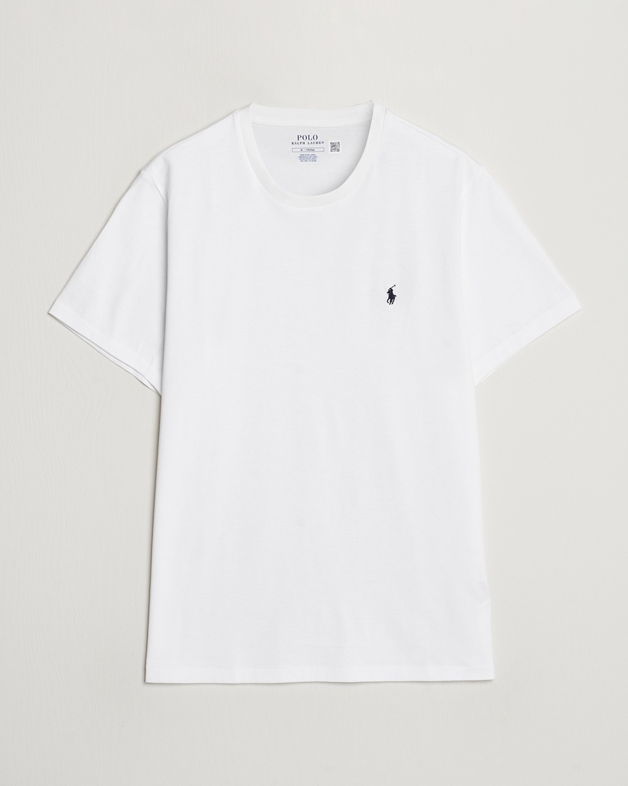 Polo Ralph Lauren Liquid Cotton Crew Neck T-Shirt White – Vit