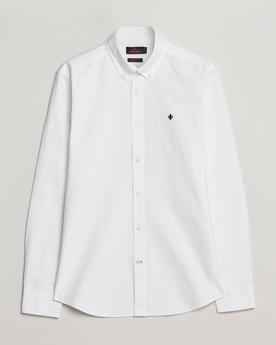Morris Douglas Oxford Shirt White – Vit