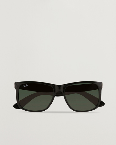 Herr | Fyrkantiga solglasögon | Ray-Ban | 0RB4165 Justin Sunglasses Black